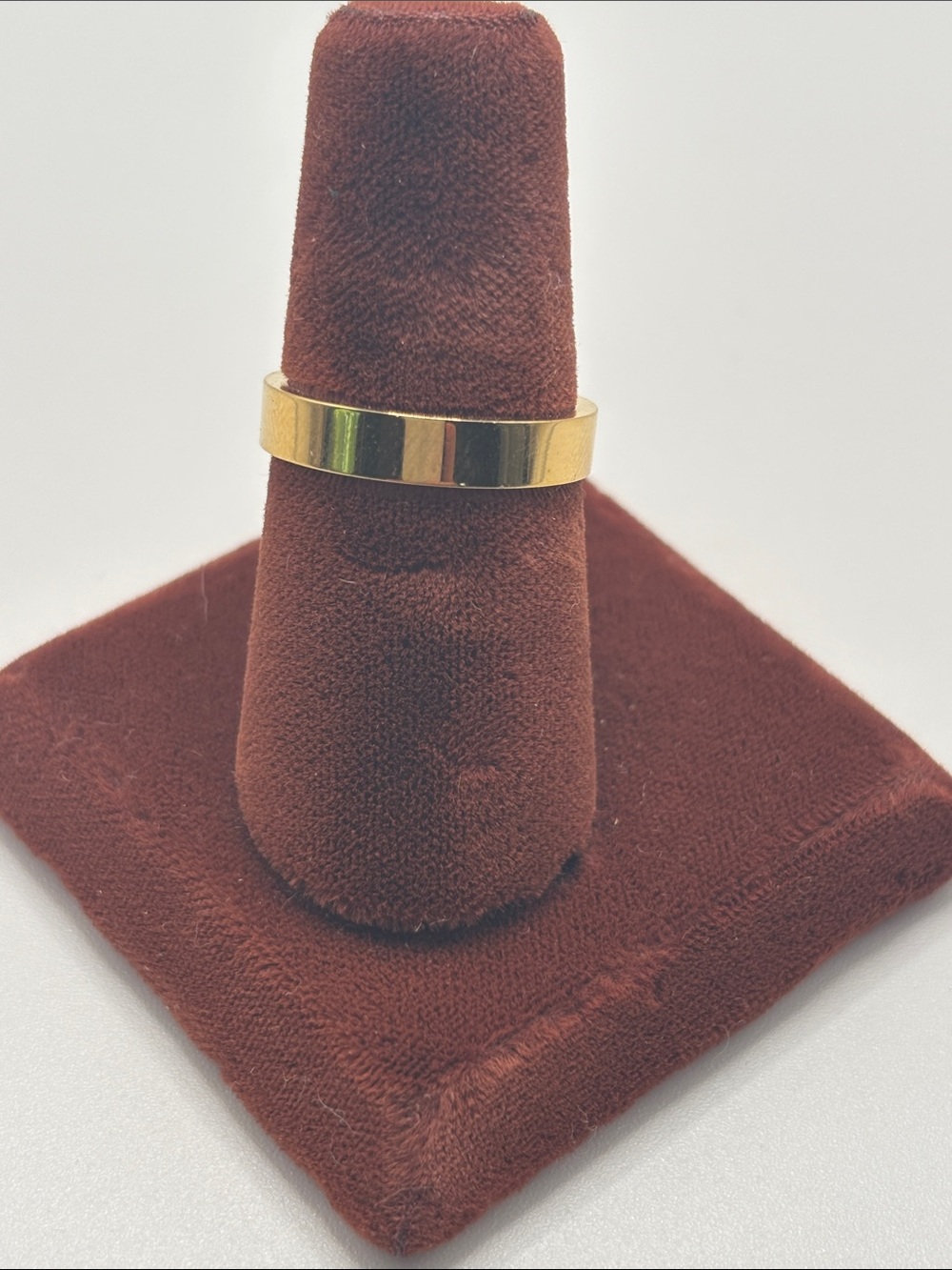 J crew Classic Gold-Color Women’s Band Ring 8